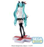 Hatsune Miku: Project DIVA MEGA39's Luminasta PVC Statue Hatsune Miku -Supreme- 18 cm - SEGA52953