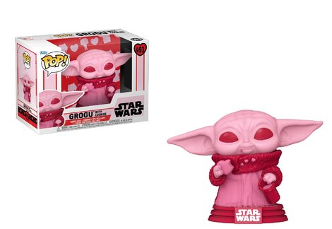 Funko POP! Star Wars: Valentine's Day - Grogu #493 Bobble-Head