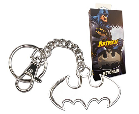 Batman Shaped Logo Keychain Stainless Steel - NNXT8362