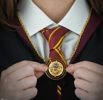 Harry Potter Gold Plated Time Turner Necklace - CR3007