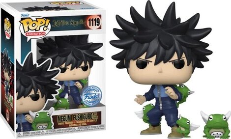 Funko POP! Jujutsu Kaisen - Megumi Fushiguro with Toads #1119 Figure (Exclusive)