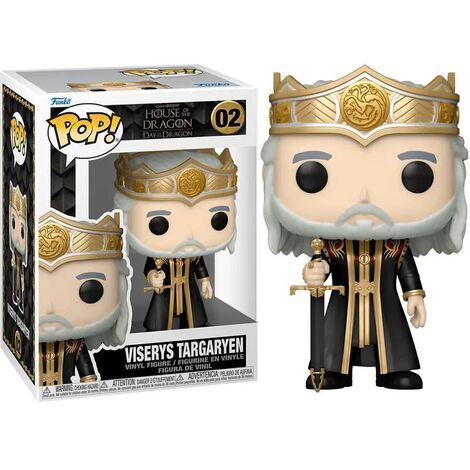 Funko Pop! Television: House of Dragon - Viserys Targaryen #02 Vinyl Figure