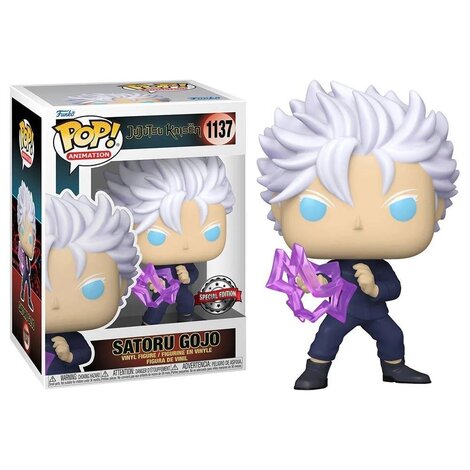 Funko POP! Jujutsu Kaisen - Satoru Gojo (Hollow Purple) #1137 Figure (Exclusive)