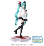 Hatsune Miku: Project DIVA MEGA39's Luminasta PVC Statue Hatsune Miku -Supreme- 18 cm - SEGA52953