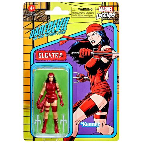 Φιγούρα Marvel Legends: Retro Collection - Elektra Action Figure (10cm) - F2657