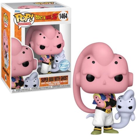 Funko POP! Dragon Ball Z - Super Buu with Ghost #1464 (Exclusive) Figure