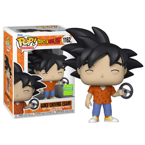 Funko POP! Dragon Ball Z - Goku in Driving School #1162 Figure (SDCC 2022 Exclusive)