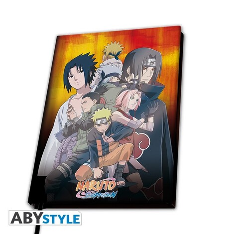 Naruto Shippuden - A5 Notebook "Konoha Group" - ABYNOT038