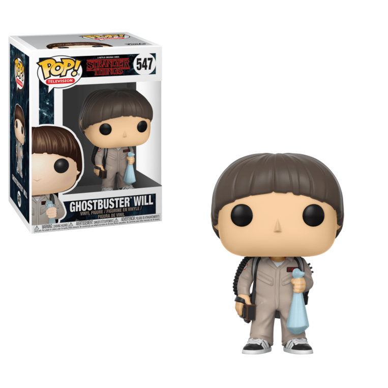 Funko POP! Stranger Things - Ghostbuster Will #547 Figure