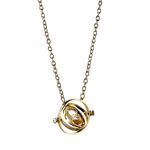 Harry Potter Spinning Time Turner Necklace 30mm (gold plated) - EWN0097