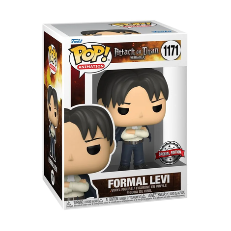 Funko POP! Attack on Titan - Formal Levi #1171 Figure (Exclusive)