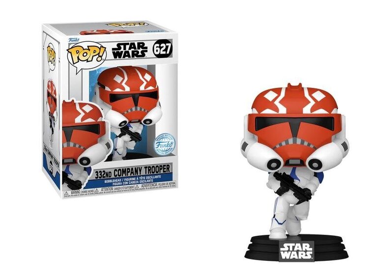 Funko POP! Star Wars: The Clone Wars - 332nd Company Trooper #627 (Exclusive) Figure