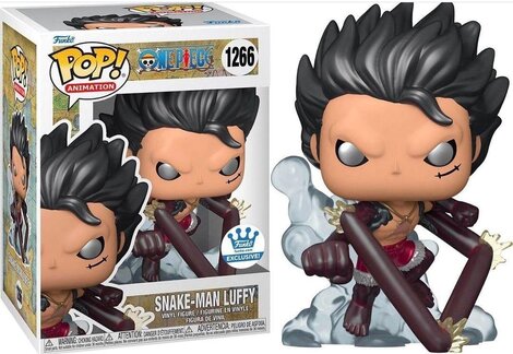 Funko POP! One Piece - Snake Man Luffy (Metallic) #1266 Figure (Exclusive)