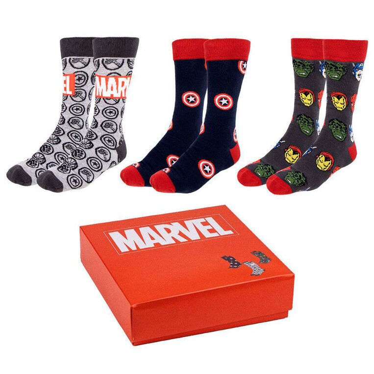 Marvel Pack 3 Socks - CRD2900001587