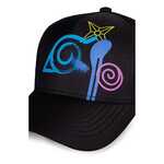 Naruto Shippuden Curved Bill Cap Logo (black) - BA772020NRT