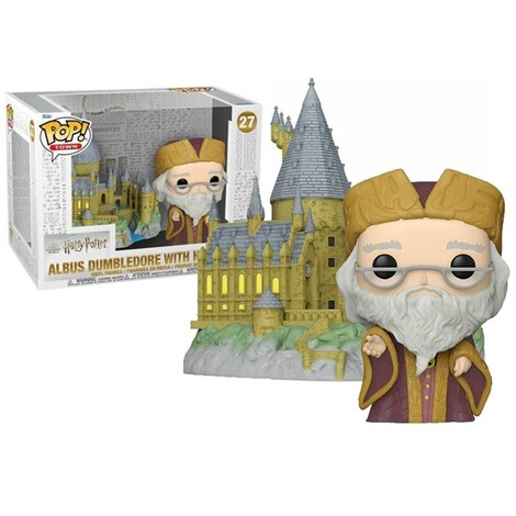 Funko POP! Movies Harry Potter: Dumbledore w/Hogwarts #27 Vinyl Figure