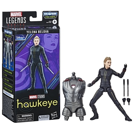 Marvel Legends Hawkeye Action Figure Yelena Belova (BAF: Hydra Stomper) 15 cm - F6541