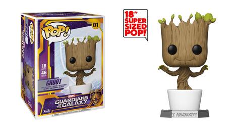 Funko POP! Marvel: Guardians of the Galaxy - Dancing Groot #01 Supersized (45cm) Figure