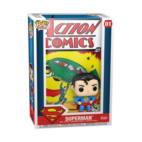 Funko POP! Comic Covers: DC Heroes - Superman Action Comics #01 Figure