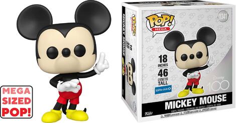 Funko POP! Disney (100th Anniversary) - Mickey Mouse #1341 Megasized (Exclusive) Figure