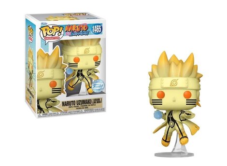 Funko POP! Naruto Shippuden - Naruto Uzumaki (Kurama Link Mode) #1465 (Exclusive) Figure