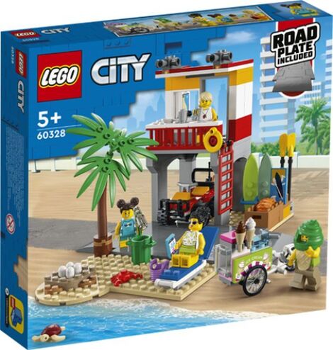 LEGO City Beach Lifeguard Station - 60328