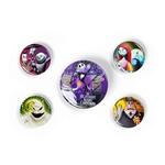 Nightmare Before Christmas Characters Badge Pack Set (Pack Of 5) - BP80585