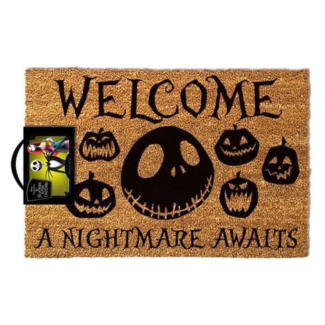 Nightmare before Christmas Doormat A Nightmare Awaits 40 x 60 cm - GP85256