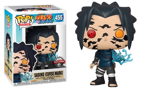 Funko POP!  Naruto Shippuden – Sasuke (Curse Mark) (Special Edition), Vinyl Figure #455