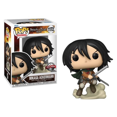 Funko POP! Attack on Titan - Battle Mikasa Ackerman #1172 Figure (Exclusive)