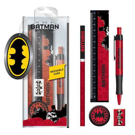 Batman Red Stationary Set of 5 - SR73447