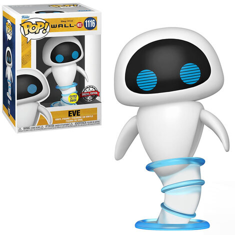 Funko POP! Disney: Wall-E - Flying Eve (GITD) #1116 (Exclusive) Figure