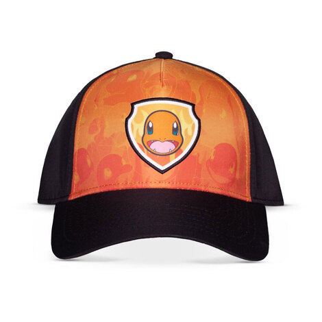 Pokémon Curved Bill Cap Charmander (black/orange) - BA126580POK