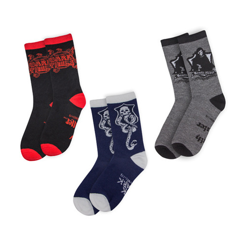 Harry Potter Socks 3-Pack Dark Arts - CR1606