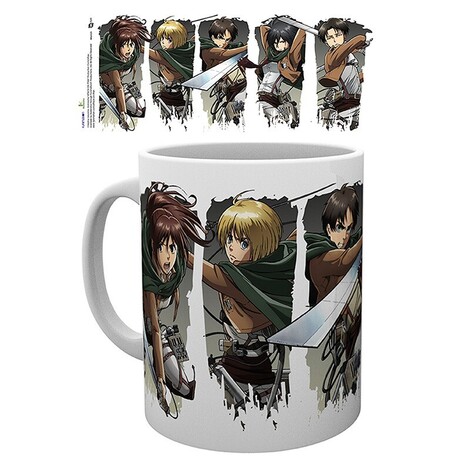 Attack On Titan - Mug - 320 ml- Character Montage - MG2325