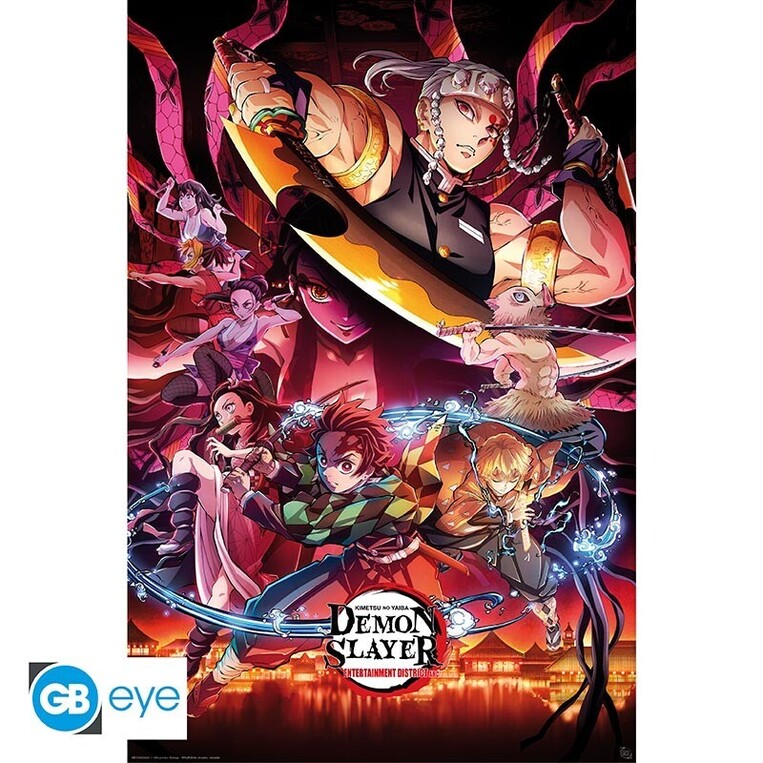 Demon Slayer Poster Maxi 91.5x61 - Entertainment District - GBYDCO292