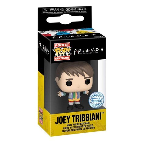 Funko Pocket POP! Keychain Friends - Joey Tribbiani in Chandler's Clothes Figure (Exclusive)