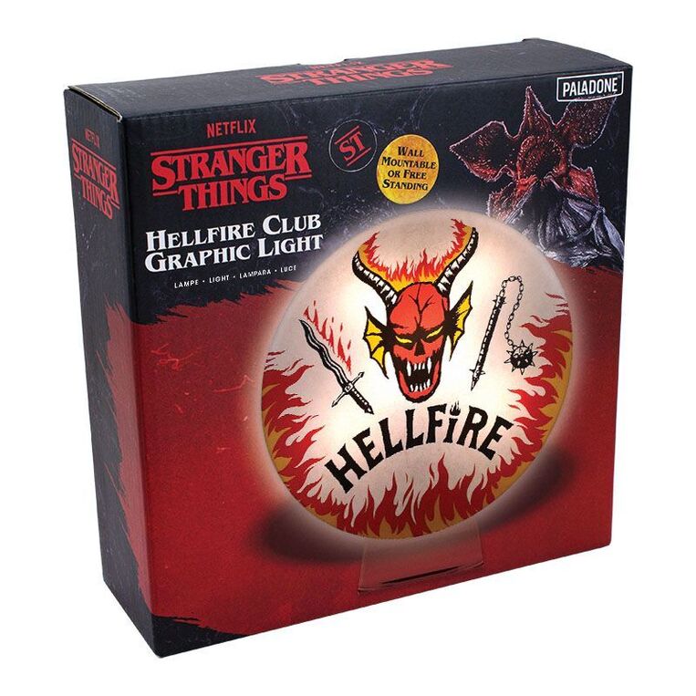 Stranger Things Lamp Hellfire Club Logo 20 cm - PP9935ST