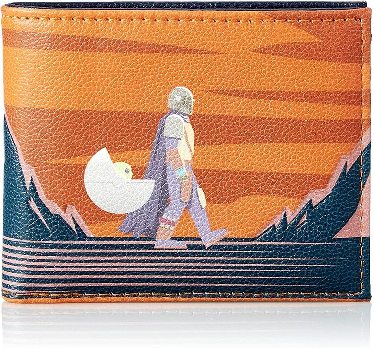 Star Wars The Mandalorian Orange Bifold Wallet - MW730375STW