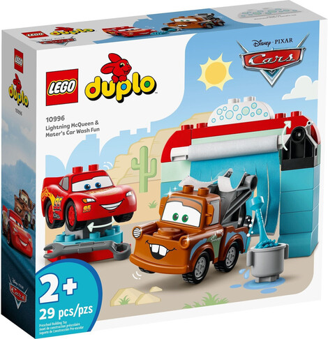 LEGO Duplo Disney Lightning McQueen & Mater's Car Wash Fun - 10996