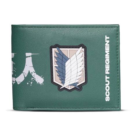 Attack on Titan Bifold Wallet Graphic Patch - MW078560ATT