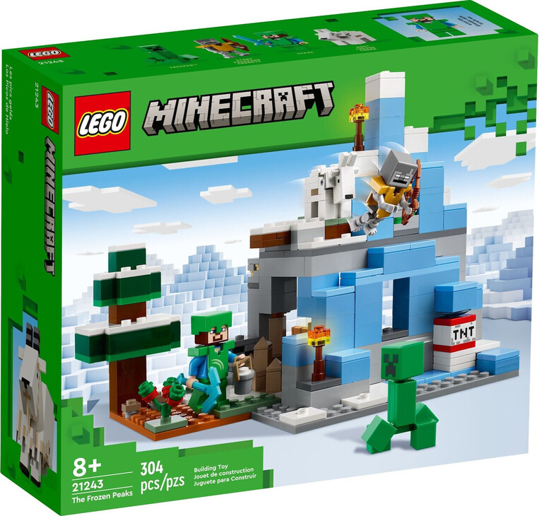 LEGO Minecraft The Frozen Peaks - 21243