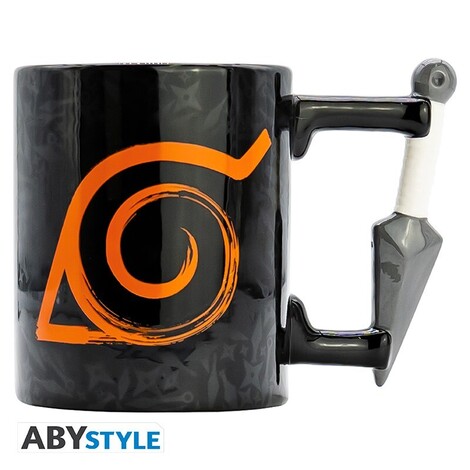 Naruto Shippuden - Mug 3d Handle - Kunai Konoha - ABYMUGA095