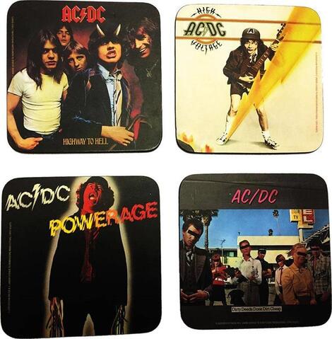 AC/DC Coaster Pack (4) - KKLCSTAC09