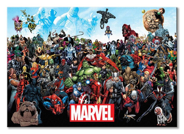 Marvel (Universe) 85 X 120 cm Canvas - WDC96384