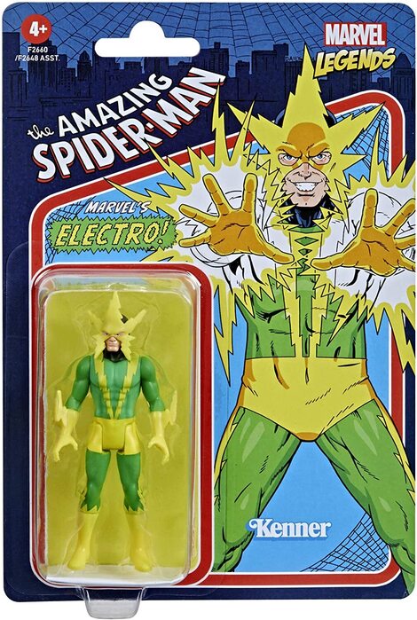 Φιγούρα Marvel Legends: Retro Collection - Electro Action Figure (10cm) - F2660