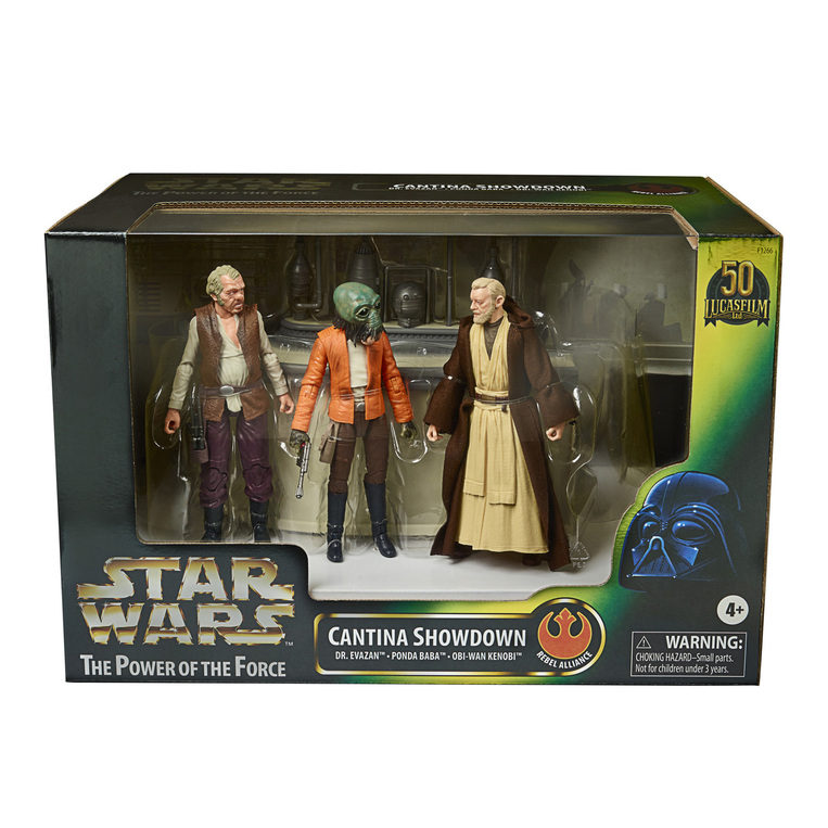 Star Wars Black Series The Power Of The Force Cantina Showdown pack figure 15cm - F1266