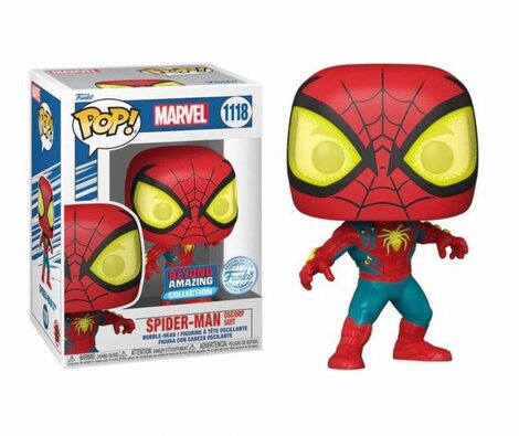 Funko POP! Marvel - Spider-Man (Oscorp Suit) #1118 Figure (Exclusive)