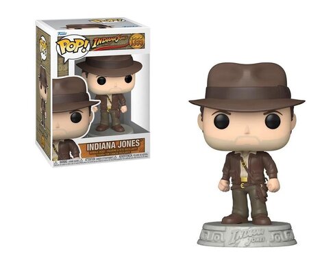 Funko POP! Indiana Jones Raiders of the Lost Ark - Indiana Jones with Jacket #1355 Figure