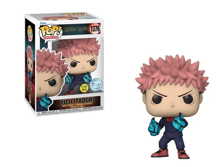 Funko POP! Jujutsu Kaisen - Yuji Itadori (GITD) #1376 (Exclusive) Figure